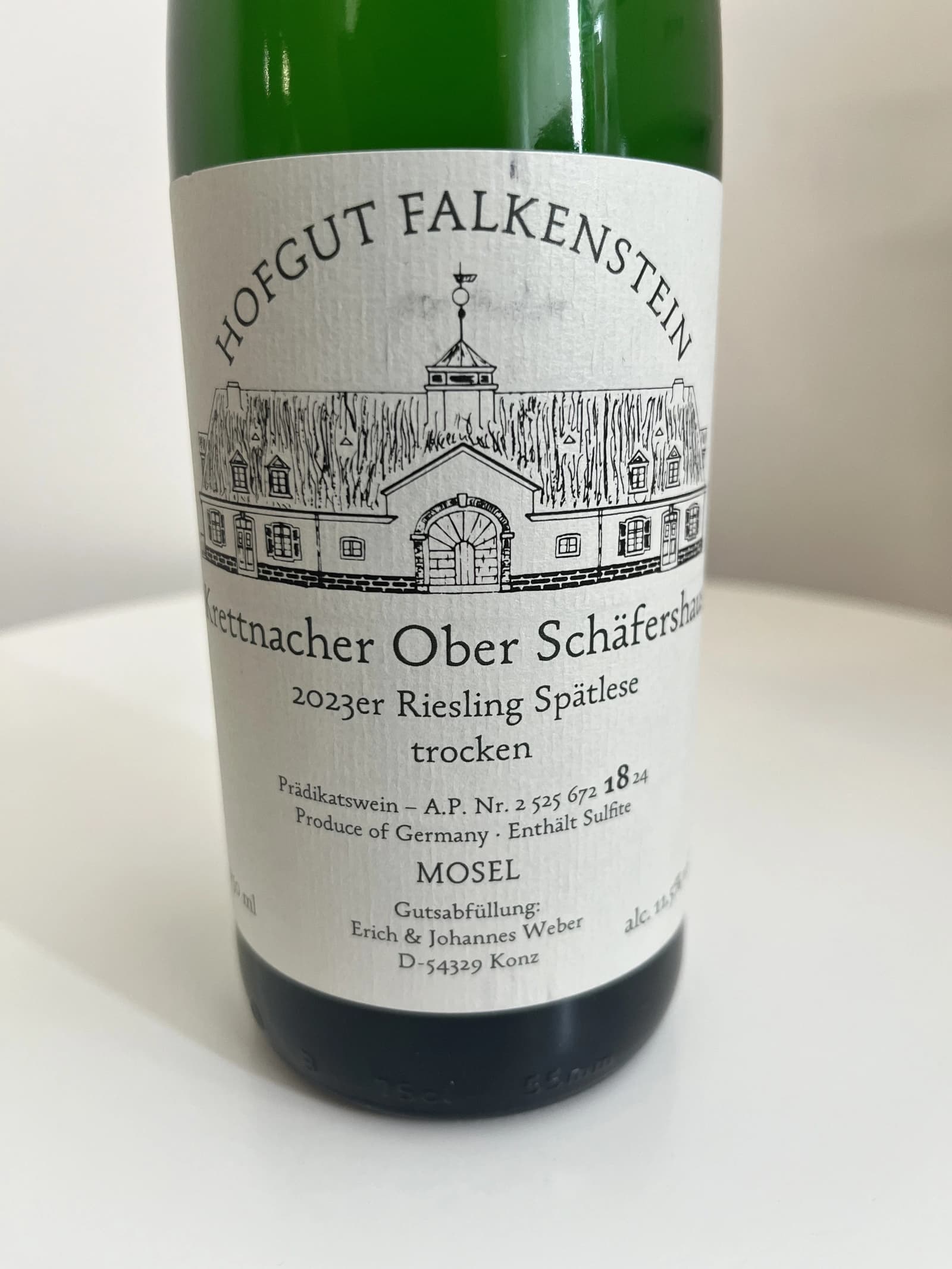 Hofgut Falkenstein Krettnacher Ober Schäfershaus Riesling Spätlese trocken 2023